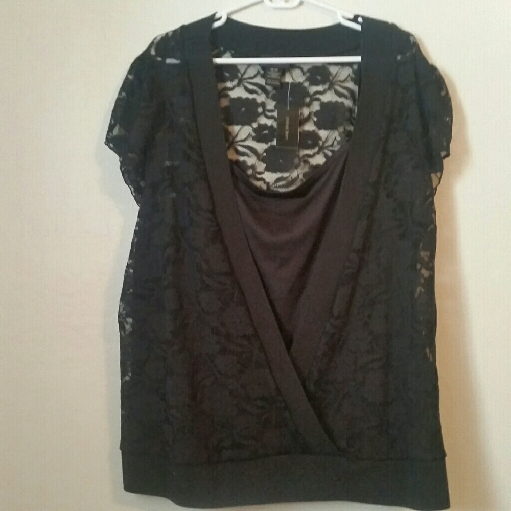 Lane Bryant lace top